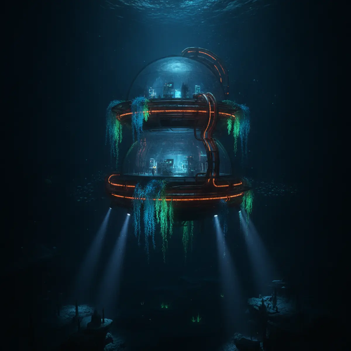 Abyssal Station Pojern deep sea exterior